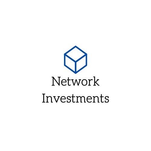 Discover Network Investments' logo with a white background and square block design. The block contains a blue pattern symbolizing our commitment to network investments. The text "Network Investments" clearly underscores our focus. A clean and professional appearance reflects our dedication to network investments. Welcome to our world of strategic opportunities.